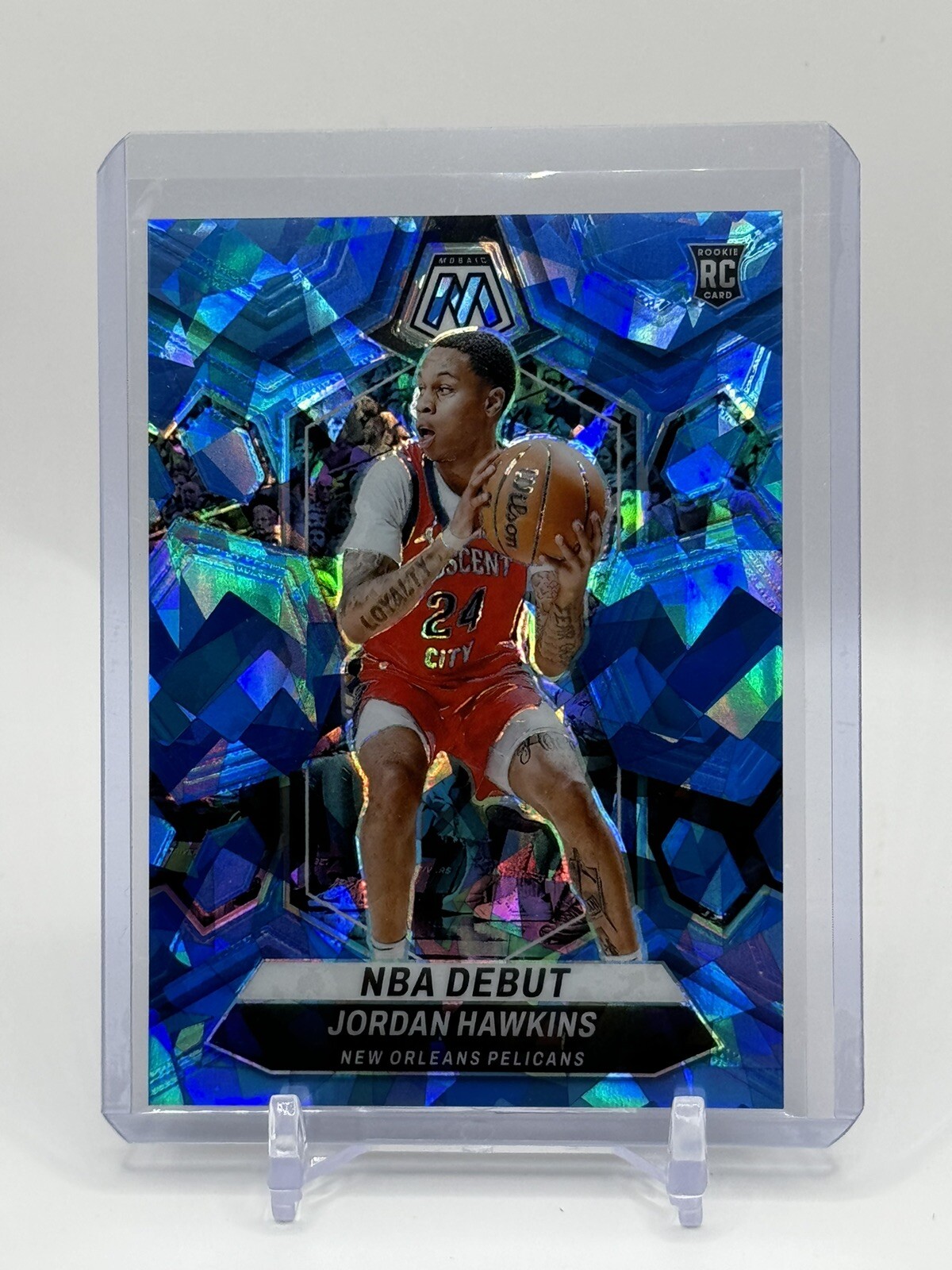 2023-24 Mosaic Jordan Hawkins Mosaic ICE /125 Debut RC