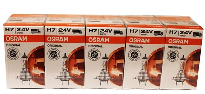 10 x Osram 64215  Truckstar H7 24V 70W LKW Glühlampe Glühbirne Lampe