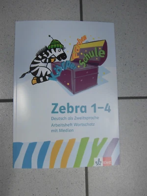 Grundschule Zebra 1- 4 Deutsch als Zweitsprache, Arbeitsheft Wortschatz + Medien - Bild 1 von 4