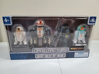 Star Wars Droid Factory Mandalorian 4-pack 6-D3, MA-13, R1 & N0-AH - Brand New