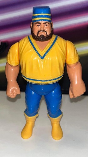 WWF Hasbro Series 1 Akeem the African Dream Workin...