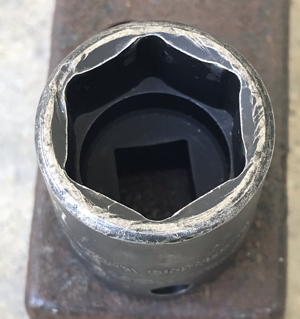 Snap On 3/4" Shallow 3/8" Drive 6 Point Impact Socket IMF240 USA  