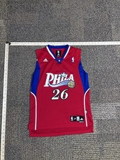 Kyle Korver #26 Philadelphia 76ers NBA Sixers Sewn Adidas Jersey Youth Size M
