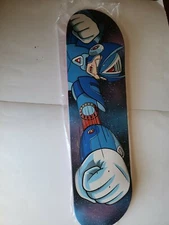 JK INDUSTRIES ROCKMAN GALAXY SKATEBOARD DECK 8.5 X 32.25