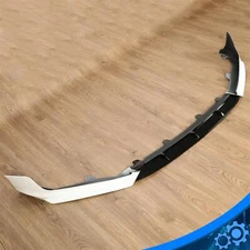 Black+White Front Bumper Lip Spoiler Splitter For Honda Accord 2018 2019 2020