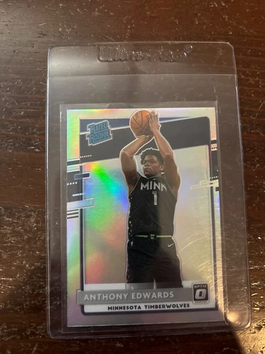 2020-21 Panini Donruss Optic - Rated Rookie Anthony Edwards #151 Holo Prizm (RC)