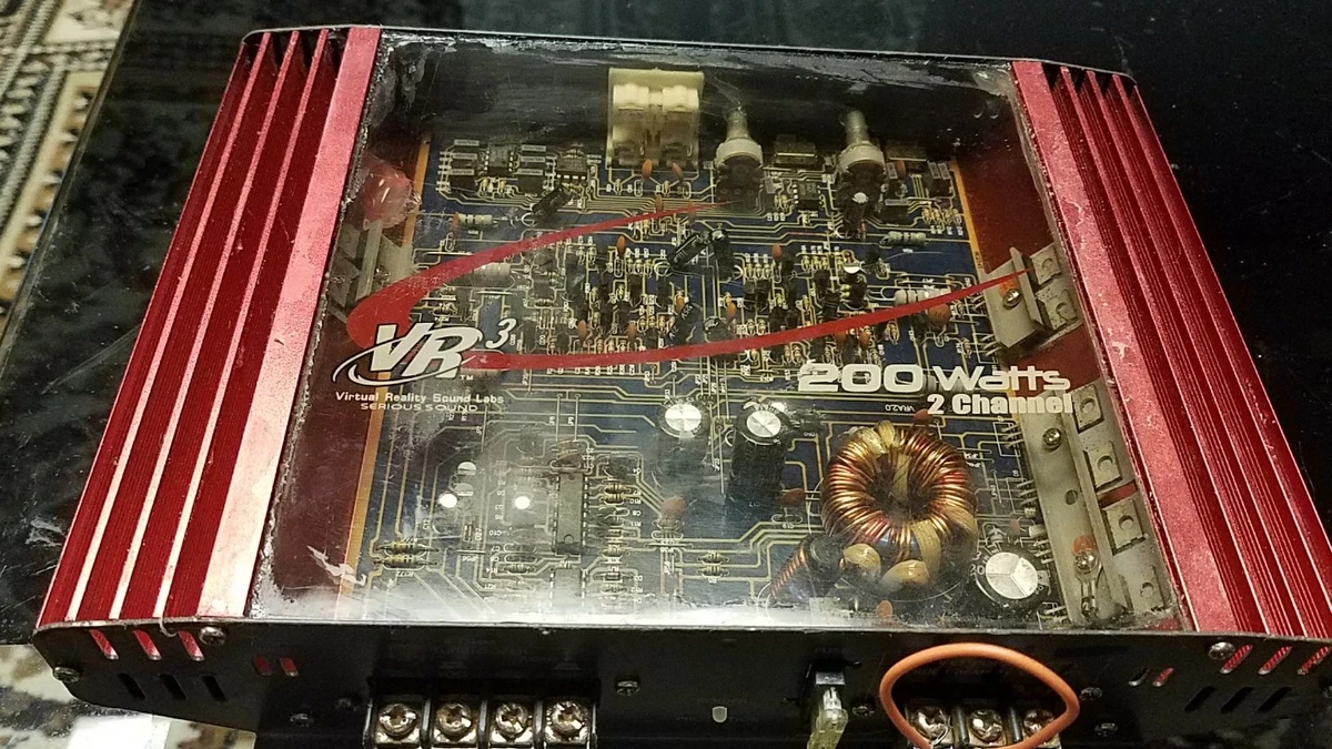 VIRTUAL REALITY SOUND VR3 MOSFET 2Channel Subwoofer, 48 OFF