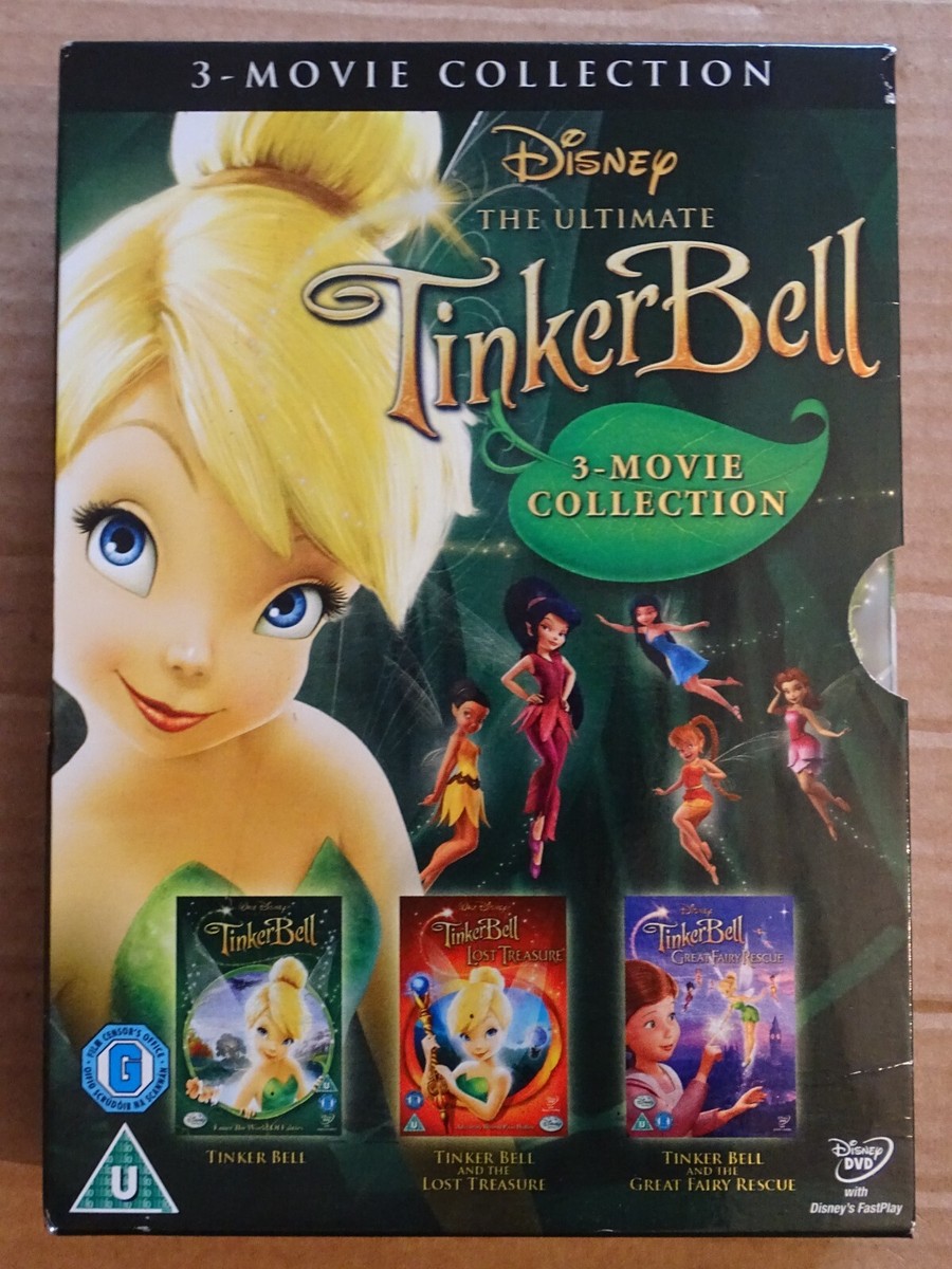 The ultimate Tinker Bell 3x movie collection dvd box set