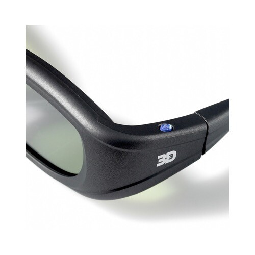 1 Pair 3D3 A1113 Universal 3D TV Eyewear Active Shutter IR Glasses - Picture 3 of 10