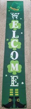 St. Patrick's Day Decoration Porch Sign Welcome Banner