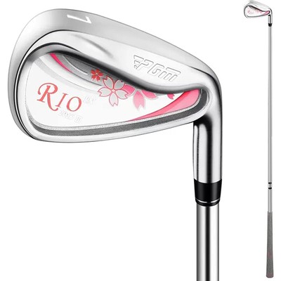 PGM Golf Club Rio 2016 III Women's #7 Iron Steel Shaft Single Club Right Handed