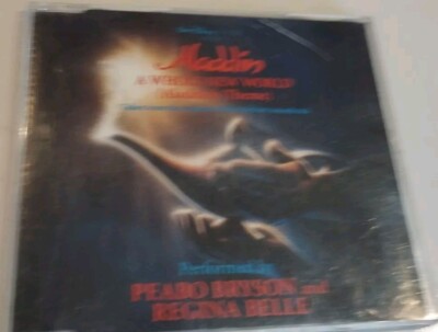Aladdin- A Whole New World (Theme)- Peabo Bryson & Regina Belle- 4-Track K54