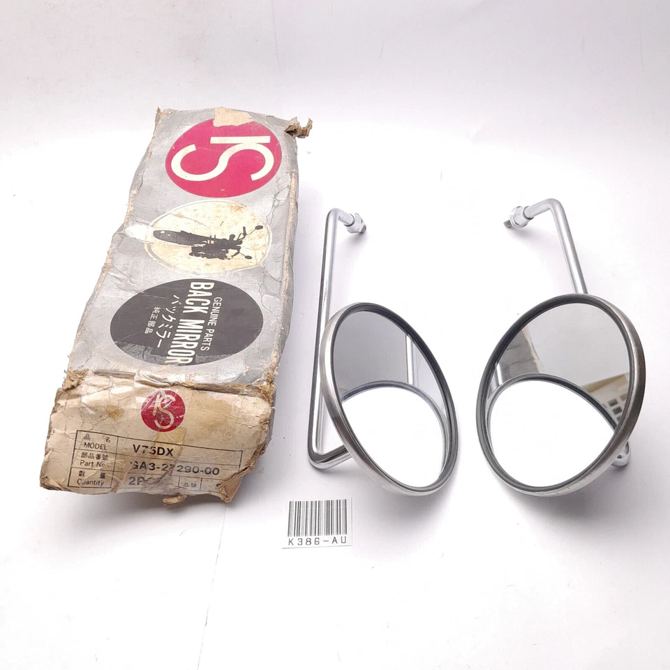 Espejo retrovisor Yamaha V75DX puede adaptarse a YL1 YL2 MJ2 MF3 V50 V70 V75 V80 V90 DT100 NUEVO #1 Foto 2 de 4