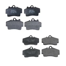 Textar Front & Rear Brake Pad Set Kit For Porsche Boxster 986 987 Chassis 97-04