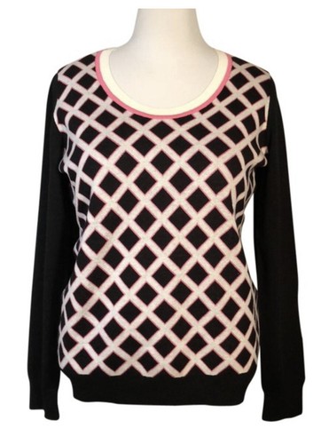 banana republic Checkerboard Knited Top Size Xl