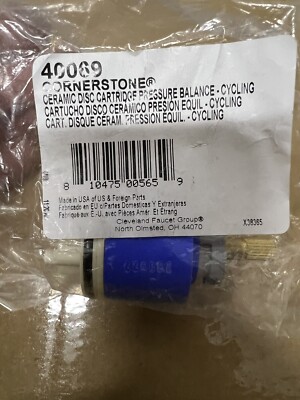CFG Cornerstone 40069 Ceramic Disc Cartridge Pressure Balancing Cycling