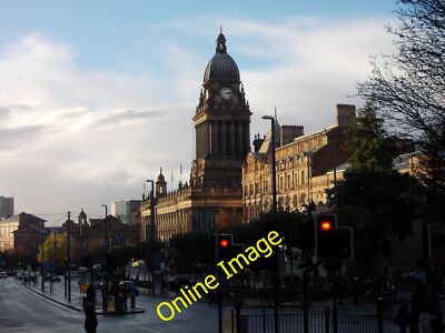 Foto 12x8 Rathaus von Leeds im November Leeds\/SE3034 auch um 15.15 Uhr, Abend um 2013