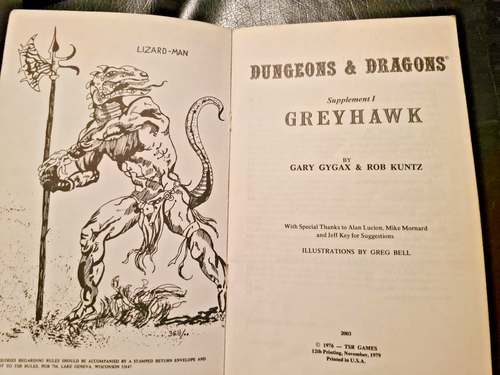 Rules for Fantastic Medieval Wargames  Gygax TSR D&D Dungeons and Dragons - Picture 2 of 4
