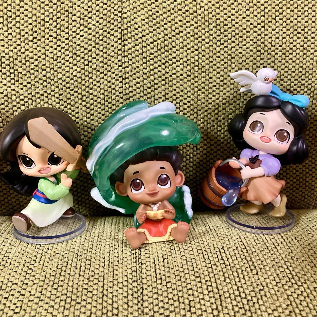 Disney POPMART Princess Childhood 6個セット 💡Pop Mart x Disney Princess Childhood One Blind Box w/One