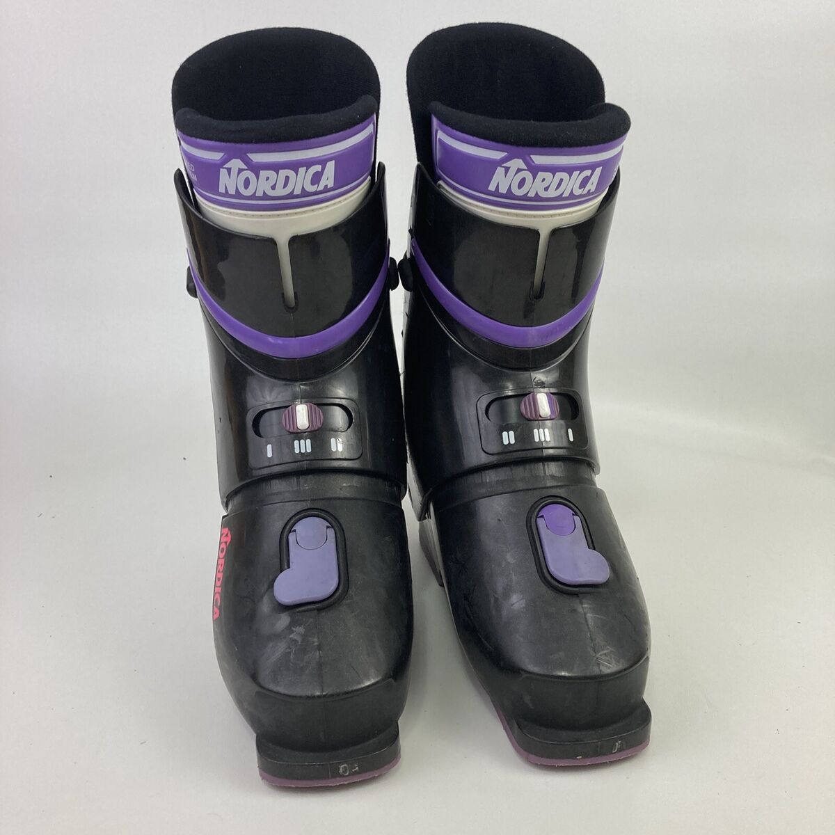 Nordica N757 Vintage Ski Boots 25.0 Purple Black Men Size 7 Nordica N757 Vintage Ski Boots 25.0 Purple Black Men Size 7