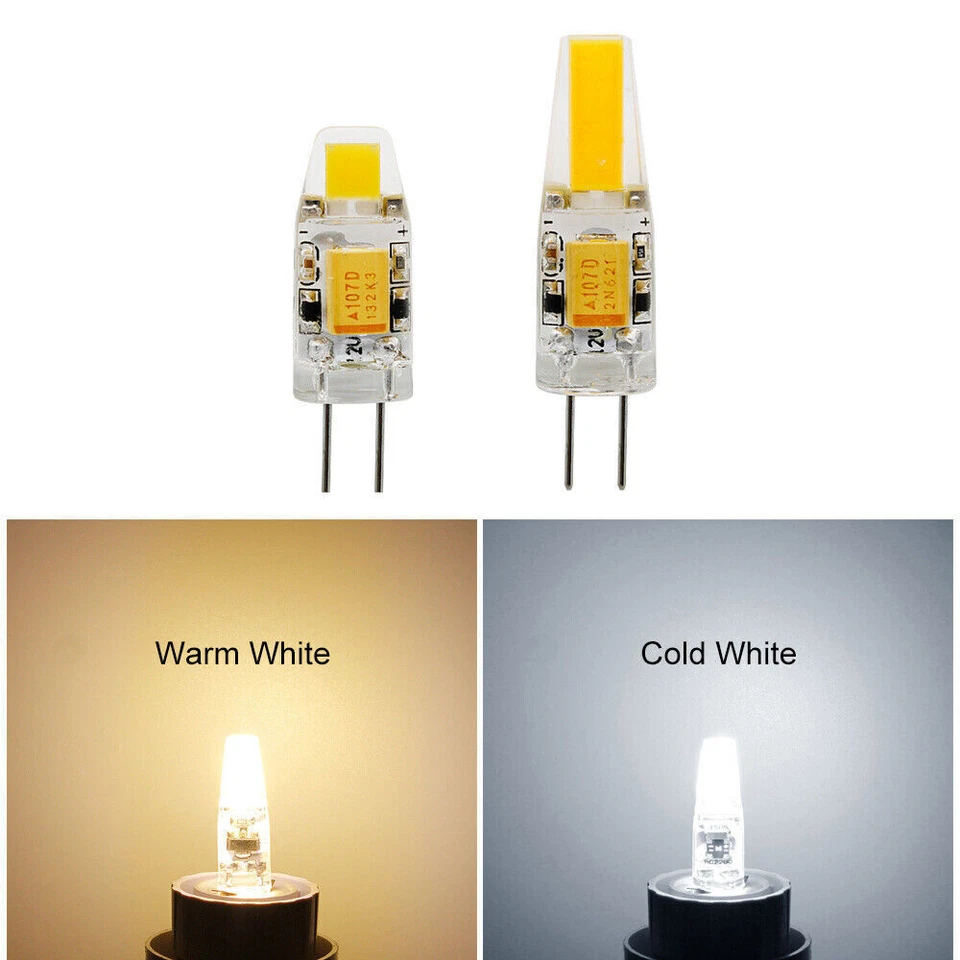 G4 LED 12V Dimmable COB 1W 3W 6W Light Bulb Capsule Lamp Replace Halogen Bulbs - Image 3 of 4