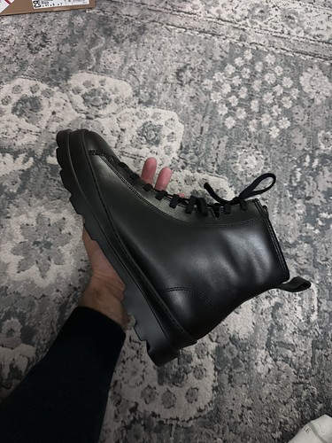 Botas Camper Brutus Hombre Cuero Negro Nuevas Talla 41 EU 8US - Imagen 11 de 14