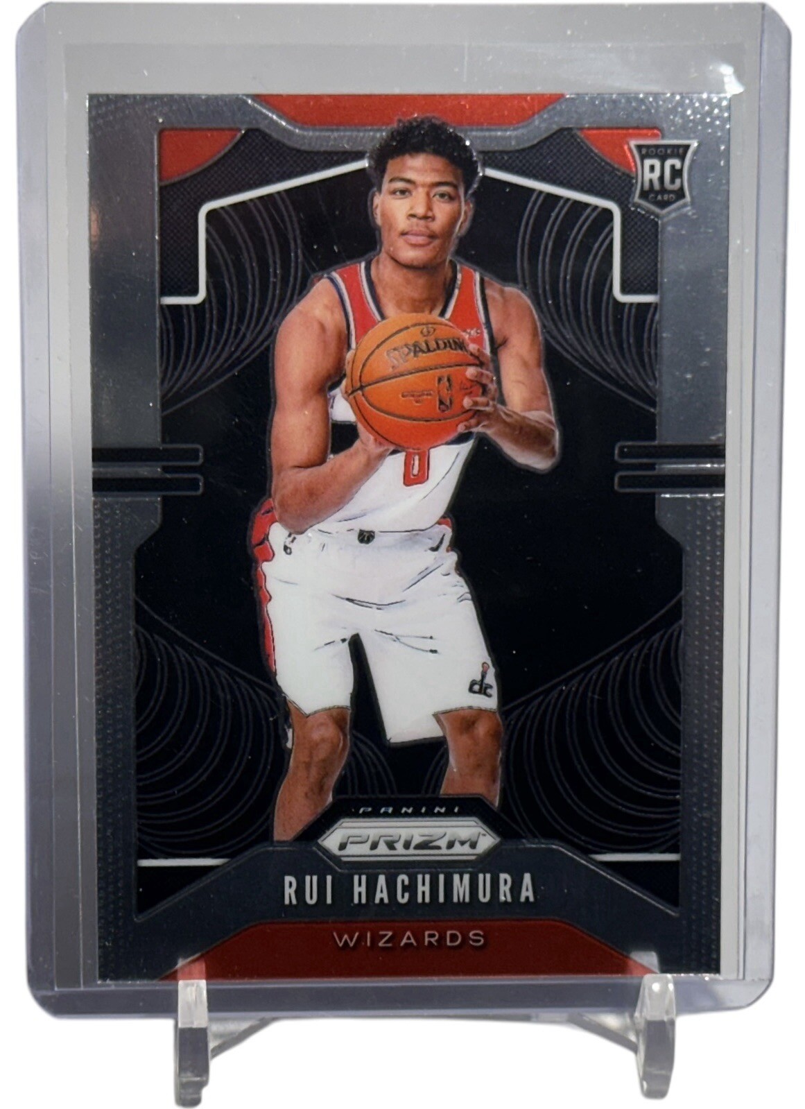 Rui Hachimura 2019-20 Prizm Base Rookie RC Card #255 Wizards Lakers W/Top Loader