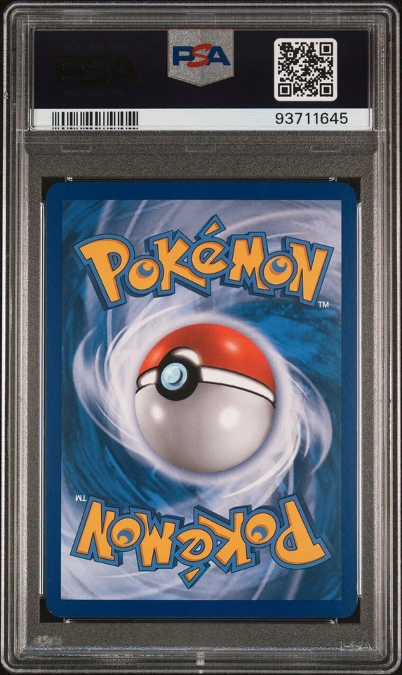 PSA 9 Mint Pokemon Magmortar Unleashed Cracked Iced Holo 2/95 POP 2 None Higher - Image 2 of 2