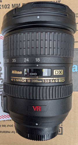 Nikkor AF-S DX VR Zoom 18-200mm f/3.5-5.6G ED VR