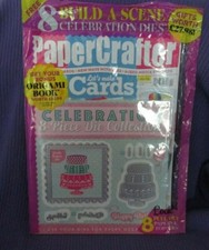 Papercrafter Magazine Issue 120 Celebration 8 pc die Set Birthday cake Candles