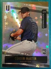 2019 CHRONICLES UNPARALLELED ASTRAL CORBIN MARTIN ROOKIE #17 HOUSTON ASTROS RC