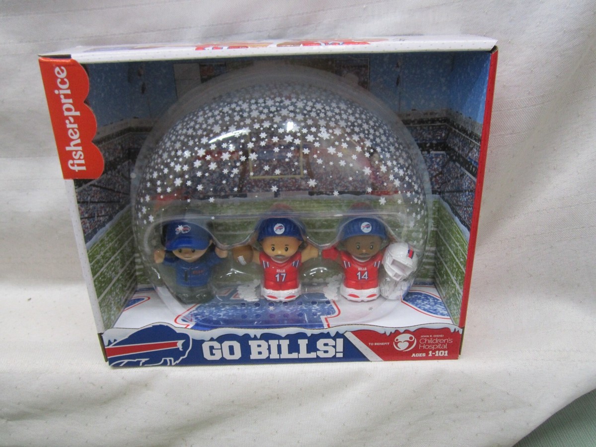 Fisher Price Little People Buffalo Bills 2022 Football Josh Allen Wegmans  NEW