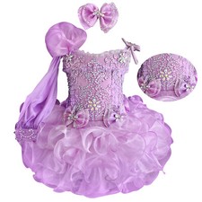 Jenniferwu Tulle Tutu Dress Princess Wedding Birthday Party Dresses for Girls