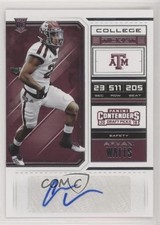 2018 Panini Contenders Draft Picks College Ticket Armani Watts #225 Auto 8lq