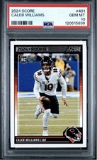 2024 Score - Rookies Caleb Williams #401 (RC)