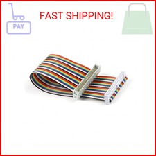 UCTRONICS Male to Female GPIO Ribbon Cable 40pin 8inch Breadboard Jumper Wires f