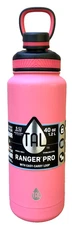 TAL Stainless Steel  40 oz Ranger Pro Water Bottle Double Wall  Carry Loop  Pink
