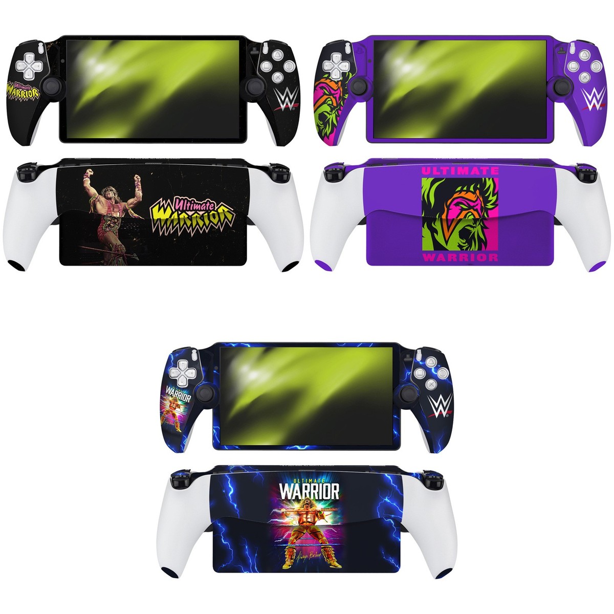 OFFICIAL WWE THE ULTIMATE WARRIOR VINYL SKIN FOR SONY PS5