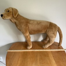 Melissa And Doug Jumbo Stuffed Animal Lab 2116 40  X 25  Lifelike Dog Pet EUC