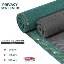 Garden Privacy Screen Netting 95% UV Protection Fence Windbreak Outdoor Shade