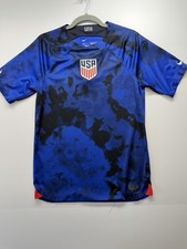 Nike USMNT 2022 Stadium Away Jersey DN0705-454 Blue Tie-Dye Mens S Pre-Owned