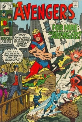 Avengers (1963) #  77 (3.0-GVG) (1961847) lower staple detected, 40% spine sp...