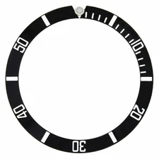 Bezel Insert For Rolex Plastic Submariner 1680, 5512, 5513, 5517 Black