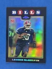 2008 Topps Chrome Refractors #TC262 Leodis McKelvin Buffalo Bills