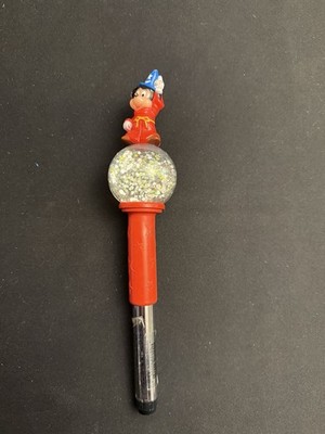 Rare 1990s Disney World Mickey Mouse Sorcerer Apprentice Glitter Wand Souvenir