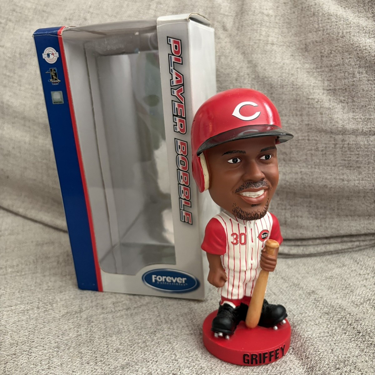 KEN GRIFFEY JR. Cincinnati Reds MLB Knucklehead Nodder Bobblehead