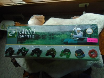 New in Box Caddis Rip Stop Material Navigator II Fishing Float Tube W/Fins NICE