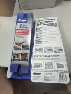 Kreg Drawer Slide Jig Kit KHI-Slide USA 2 SETS