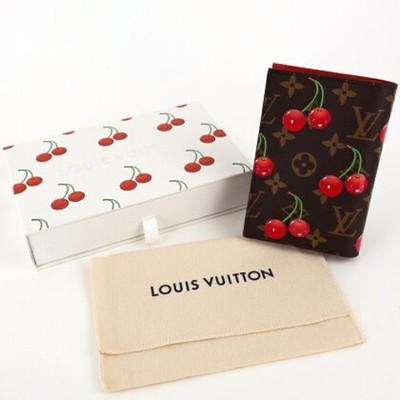 Louis Vuitton x Takashi Murakami Cherry Passport Cover M13424 | eBay