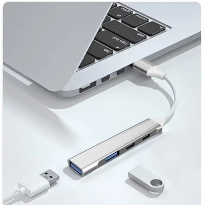 USB 3.0 Hub Verteiler Adapter für Notebook Smartphone Laptop Daten Laden PC 4in1